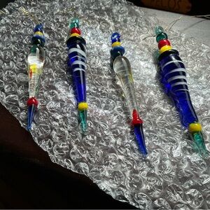 Colorful Glass Ornaments
